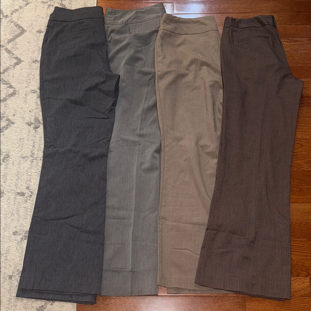 Bundle of women’s work pants